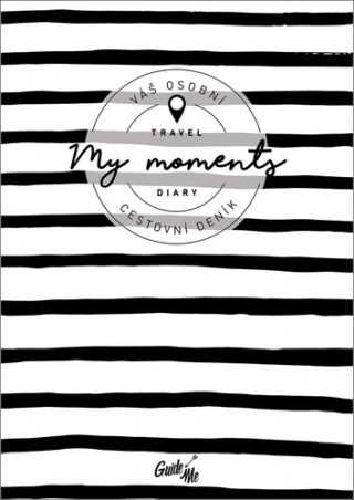 Cestovní deník My Moments / pruhovaný