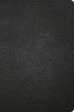 NASB Giant Print Reference Bible, Black Genuine Leather, Indexed