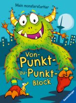 Ravensburger Mein monsterstarker Von-Punkt-zu-Punkt-Block - Für Kinder ab 5 Jahren