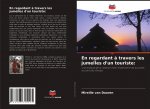 En regardant a travers les jumelles d'un touriste