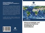 Klimavariabilitat und landwirtschaftliche Produktion in Zentralbenin