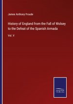 History of England from the Fall of Wolsey to the Defeat of the Spanish Armada