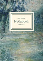 Notizbuch schön gestaltet mit Leseband - A5 Hardcover blanko - 100 Seiten 90g/m? - Motiv 