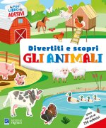 animali e i loro ambienti. Il mio libro di adesivi