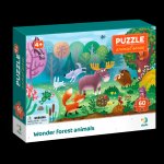 Puzzle 60 Biomy Zwierzęta leśne