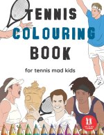 Tennis Colouring Book
