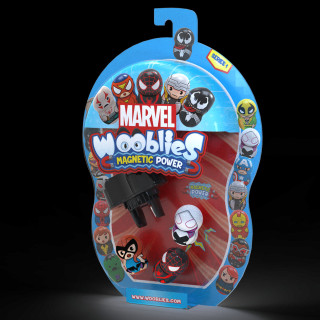 Wooblies Marvel 3 figurki magnetyczne + wyrzutnia WBM011