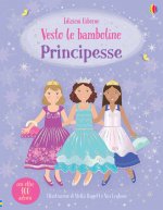 Principesse. Vesto le bamboline. Con adesivi