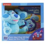 Nickelodeon Blue's Clues & You!: Look with Blue! First Look and Find Gift Set Book and Blue Plush: Book and Blue Plush [With Plush]