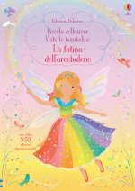 fatina dell'arcobaleno. Piccola collezione. Vesto le bamboline. Con adesivi