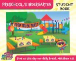 Vacation Bible School (Vbs) Food Truck Party Preschool/Kindergarten Student Book (Pkg of 6): On a Roll with God!