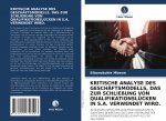 Kritische Analyse Des Geschaftsmodells, Das Zur Schliessung Von Qualifikationslucken in S.A. Verwendet Wird.