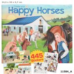 Zestaw z naklejkami Happy Horses 11584A