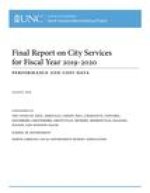 Final Report on City Services for Fiscal Year 2019-2020