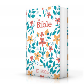Bible Segond 21 compacte (premium style) - toilée matelassée motifs fleuris