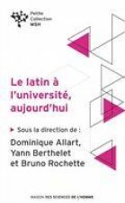 Le latin à l'université, aujourd'hui