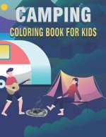 Camping Coloring Book For Kids