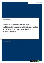 Software-basierter Entwurf von Lichtsignalprogrammen für die relevanten Verkehrszeiten eines innerörtlichen Knotenpunktes