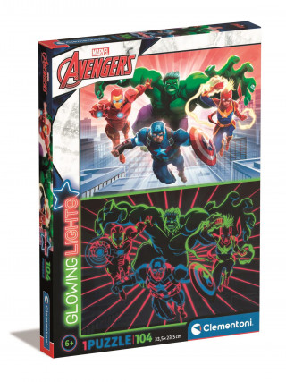 Svítící puzzle Marvel: Avengers
