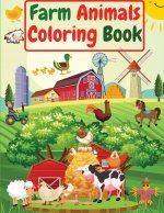 Farm Animals Coloring Book