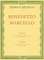 BENEDETTO MARCELLO : SONATEN 1 - SONATES VOLUME 1 - NO. 1 FA MAJEUR ET NO. 2 RE MINEUR.