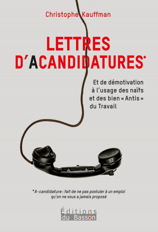 Lettres d'acandidatures