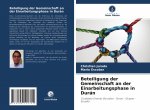 Beteiligung der Gemeinschaft an der Einarbeitungsphase in Duran