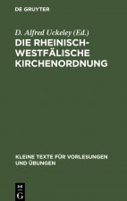 Rheinisch-Westfalische Kirchenordnung