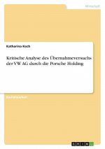 Kritische Analyse des Übernahmeversuchs der VW AG durch die Porsche Holding