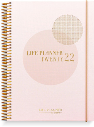 Life Planner Pink Kalender 2022