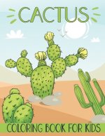 Cactus Coloring Book For Kids