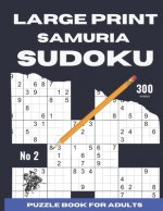 Large Print Samurai Sudoku