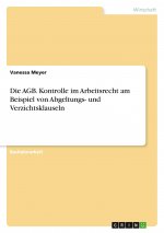 Die AGB. Kontrolle im Arbeitsrecht am Beispiel von Abgeltungs- und Verzichtsklauseln