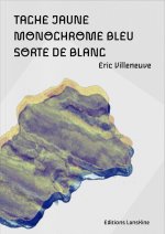 Tache jaune/Monochrome bleu/sorte de blanc