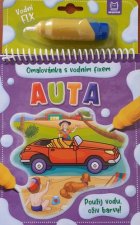 Auta - Omalovánka s vodním fixem