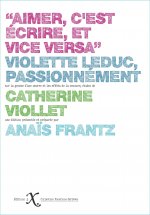 Aimer c'est écrire, et vice-versa