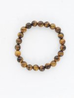 Bracelet Oeil de Tigre Perles rondes 8 mm