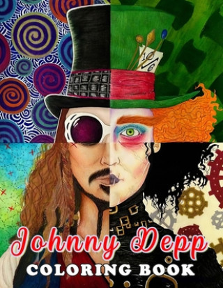 Johnny Depp Coloring Book
