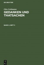 Gedanken und Thatsachen