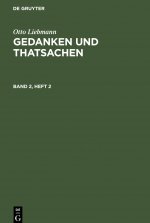 Gedanken und Thatsachen