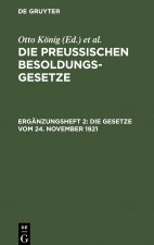 Gesetze vom 24. November 1921