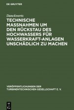 Technische Massnahmen um den Ruckstau des Hochwassers fur Wasserkraftanlagen unschadlich zu machen