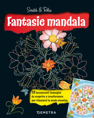 Fantasie mandala. Scratch & relax (Christoph Heuer)(Carte broșată)