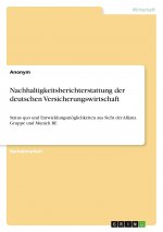 Nachhaltigkeitsberichterstattung der deutschen Versicherungswirtschaft