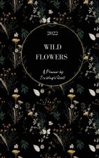 Wild Flowers 2022 Weekly Planner (Black Cover) Hardback