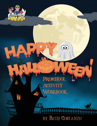 Halloween Preschool Activity Workbook