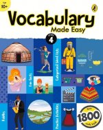 Vocabulary Made Easy Level 4: fun, interactive English vocab builder, activity & practice book with pictures for kids 10+, collection of 1800+ everyda