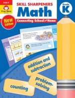 Skill Sharpeners: Math, Kindergarten Workbook