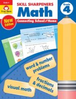 Skill Sharpeners: Math, Grade 4 Workbook