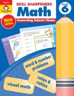 Skill Sharpeners: Math, Grade 6 Workbook